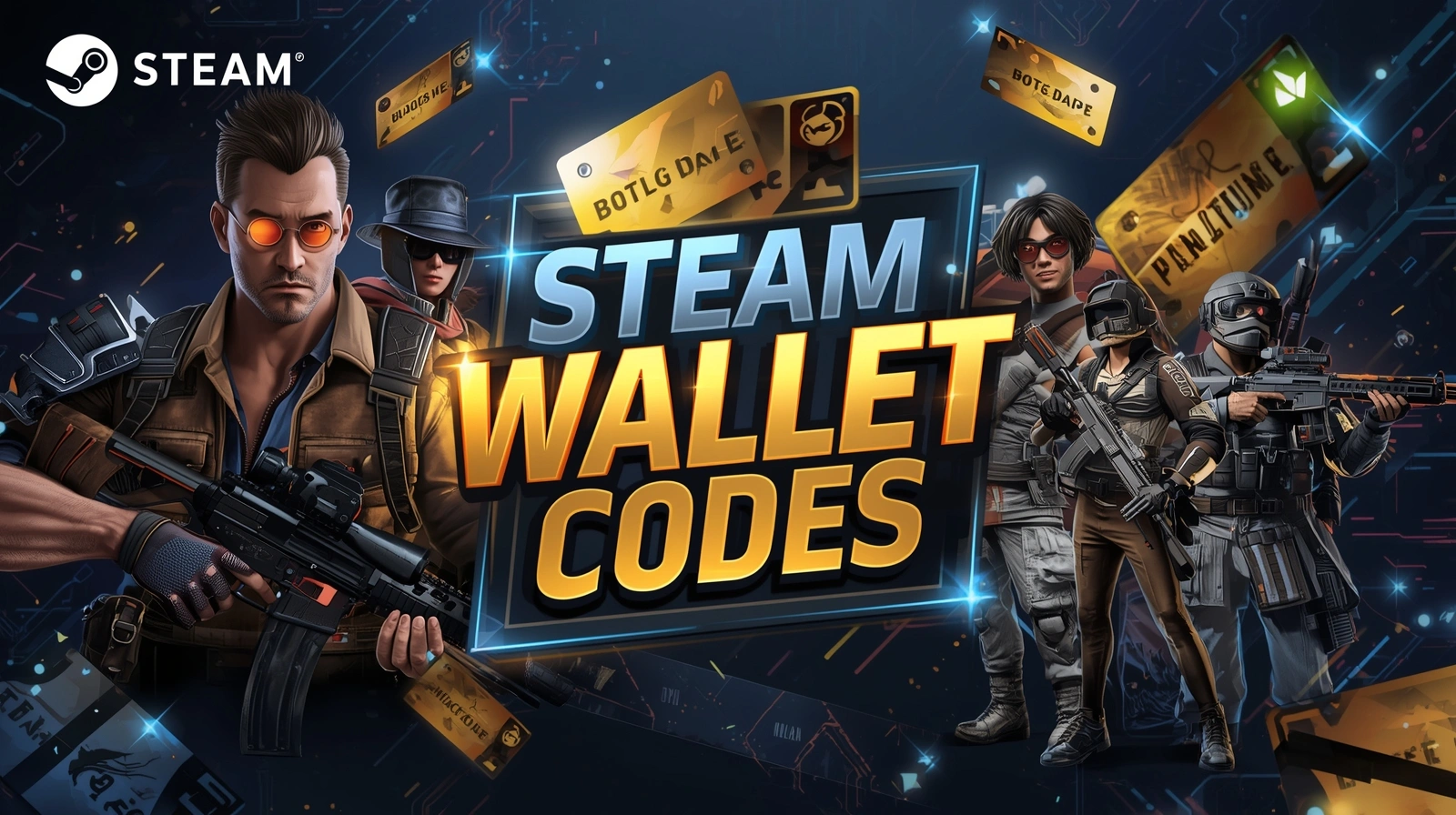 Redeem Your Steam Wallet Codes and Add Funds Instantly